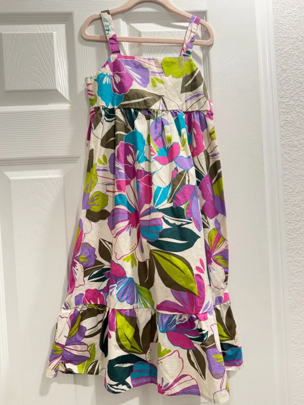 GAP Kids Multicolor Floral Smocked Top